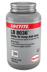 imagen de Loctite LB 8036 Lubricante antiadherente - 8 oz Lata - Anteriormente conocido como Loctite White Hi-Temp Anti-Seize - 34517, IDH 302677