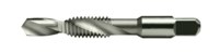 imagen de Cle-Line 0450 #6-32 UNC Combination Machine Tap & Drill C64937 - 2 Flute - Bright - 2 in Overall Length - High-Speed Steel