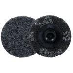 imagen de 3M Scotch-Brite TS Disco de acondicionamiento de superficies de cambio rápido 67196 - 2 pulg. - Cerámica con forma precisa - 80+ - Extragrueso