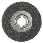 imagen de Weiler 01049 Wheel Brush - 6 in Dia - Crimped Steel Bristle