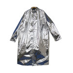 imagen de Chicago Protective Apparel Large Aluminized Carbon Fleece Heat-Resistant Coat - 40 in Length - 601-ACF LG