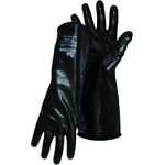 imagen de PIP Boss Guardian 1UB0014 Black Large Rubber Chemical-Resistant Gloves - 1UB0014L