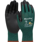 imagen de PIP MaxiFlex 34-8743 Green/Black Large Cut-Resistant Glove - ANSI A2 Cut Resistance - Nitrile Palm & Fingers Coating - 34-8743/L