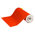 imagen de Brady 13579 Rollo de etiquetas para impresora - 10 pulg. x 50 pies - Poliéster - Naranja - B-569