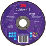 imagen de 3M Cubitron 3 Cut-Off Wheel 90045 - Type 27 (Depressed Center) - 5 in - Precision Shaped Ceramic Aluminum Oxide - 36+