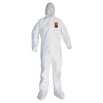 imagen de Ansell Kleenguard Overoles desechables para trabajo y uso general A10 10610 - tamaño 3XL - Blanco