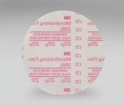 imagen de 3M Hookit Recubierto Óxido de aluminio Rojo Disco de velcro - Óxido de aluminio - 5 pulg. - 20 µ - Súper fino - 54540