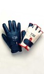 imagen de Ansell Vibraguard 7-112 Blue 9 Interlock Knit Mechanic's Glove - Nitrile Full Coverage Coating - 206704