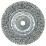 imagen de Weiler 01085 Wheel Brush - 6 in Dia - Crimped Steel Bristle