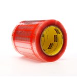 imagen de 3M Scotch 8240 Clear on Orange Polypropylene Label Protective Pouch Tape Roll - 5 in Width - 6 in Height - 6 in Length - Bulk - 021200-06947