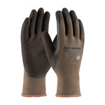 imagen de PIP PowerGrab Premium 39-C1500 Brown Medium Cut-Resistant Gloves - Latex Palm & Fingers Coating - 9.8 in Length - 39-C1500/M