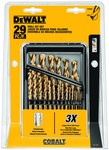 imagen de DEWALT Juego de brocas - Punta Dividir 135° - Cobalto - DD4069