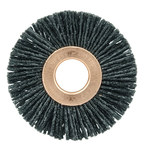 imagen de Weiler Burr-Rx 17548 Wheel Brush - 2 in Dia - Crimped Round Nylon Bristle