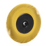 imagen de 3M Scotch-Brite Cerámico Cepillo de cerdas radiales - Mediano grado - Agujero Central 1 pulg. - Ancho del disco: 7/16 in - 33215