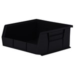 imagen de Akro-mils Akrobin 50 lb Negro Polímero de grado industrial Colgado/Apilado Contenedor de almacenamiento - longitud 10 7/8 pulg. - Ancho 11 pulg. - Altura 5 pulg. - Compartimientos 1 - 30235 BLACK