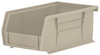imagen de Akro-mils Akrobin 10 lb Piedra Polímero de grado industrial Colgado/Apilado Contenedor de almacenamiento - longitud 7 3/8 pulg. - Ancho 4 1/8 pulg. - Altura 3 pulg. - Compartimientos 1 - 30220 STONE