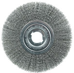 imagen de Weiler 01179 Wheel Brush - 8 in Dia - Crimped Steel Bristle