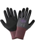 imagen de Global Glove Tsunami Grip 500NFTD Black/Gray 9 Nylon Work Gloves - Nitrile Foam Dotted Palm & Fingers Coating - 500NFTD/9