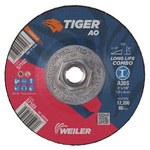 imagen de Weiler Tiger Disco de corte y esmerilado 57102 - 5 pulg. - Óxido de aluminio - 30 - S