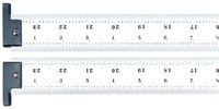 imagen de Starrett Acero templado para resortes pesados Regla de acero - longitud de 24 pulg. - ancho de 1-1/4 in - espesor de 1/10 pulg. - CH416R-24