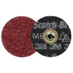 imagen de 3M Scotch-Brite TSM Disco de acondicionamiento de superficies de cambio rápido 67167 - 3 pulg. - Cerámica con forma precisa - 150+ - Mediano