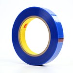 imagen de 3M 8902 Azul Cinta adhesiva de poliéster - 3/4 pulg. Anchura x 72 yd Longitud - 92776