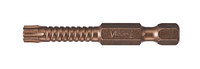 imagen de Vega Tools Impactech 40 TORX Potencia Broca impulsora P150T40A - Acero S2 Modificado - 2 pulg. Longitud - Bronce Gunmetal acabado - 02138