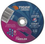 imagen de Weiler Tiger Cut-Off Wheel 58345 - Type 1 (Straight) - 3 in - Ceramic - 36 - T