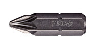 imagen de Vega Tools #4 POZIDRIV Insertar Broca impulsora 230Z4F - Acero S2 Modificado - 1 1/4 pulg. Longitud - Gris Gunmetal acabado - 01330