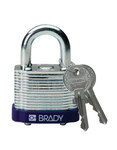 imagen de Brady Candado de seguridad con llave - Ancho 1 9/16 pulg. - 104920