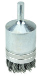 imagen de Weiler Steel Cup Brush - Unthreaded Stem Attachment - 1-1/8 in Diameter - 0.020 in Bristle Diameter - 11141
