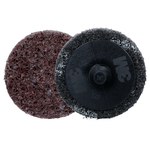 imagen de 3M Scotch-Brite TR Disco de acondicionamiento de superficies de cambio rápido 67175 - 1-1/2 pulg. - Cerámica con forma precisa - 120+ - Grueso