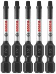 imagen de Bosch Impact Tough #2 Cuadrado Broca de potencia ITSQ2205 - Acero De Aleación - 2 pulg. Longitud - 48342