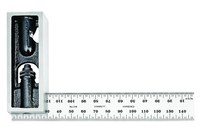 imagen de Starrett Acero Lectura Milimétrica Doble Cuadrado - longitud de 150mm - 13MC