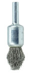 imagen de Weiler Stainless Steel Cup Brush - Shank Attachment - 1/2 in Diameter - 0.010 in Bristle Diameter - Brush Style: Controlled Flare - 10313