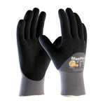 imagen de PIP MaxiFlex Ultimate 34-875 Negro/Gris Pequeño Nailon Guantes de trabajo - Longitud 8.1 pulg. - 616314-18008