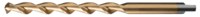 imagen de Cleveland 2565-TN 1/16 in Parabolic Taper Length Drill C05105 - Right Hand Cut - Notched 118° Point - TiN Finish - 3 in Overall Length - 1.75 in Spiral Flute - High-Speed Steel - Tanged Shank
