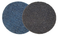 imagen de Weiler No tejido Óxido de aluminio Azul Disco de velcro - Óxido de aluminio - 4-1/2 pulg - Muy fino - Muy fino - 51512