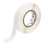 imagen de Brady THT-125-499-3 Rollo de etiquetas troqueladas para impresoras - 0.5 pulg. x 0.9 pulg. - Nailon - Blanco - B-499