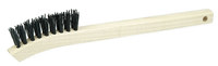 imagen de Weiler Nylox Nylon abrasivo Cepillo de alambre de mano - 1.9 pulg. ancho x 9.8 pulg. longitud - 95016