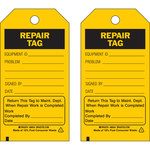imagen de Brady 86664 Negro sobre amarillo Cartulina Etiqueta de mantenimiento - Ancho 3 pulg. - Altura 5 3/4 pulg. - B-853