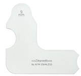 imagen de Starrett Acero Medidor de radio - 167M-9