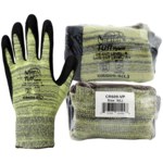 imagen de Global Glove Tsunami Grip Amarillo/negro Grande Aralene Guantes resistentes a cortes - 816368-02499