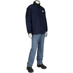 imagen de PIP Ironcat 7050 Azul marino 5XG Algodón Chaqueta de soldadura - 662909-08693