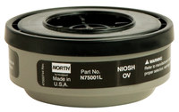 imagen de North Cartucho de respirador reutilizable N75001L - Vapores orgánicos protección - NORTH N75001L