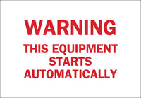 imagen de Brady B-555 Aluminio Rectángulo Cartel de seguridad del equipo Blanco - 10 pulg. Ancho x 7 pulg. Altura - 42634