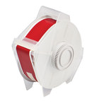 imagen de Brady 76625 Rollo de etiquetas para impresora - 1.125 pulg. x 100 pies - Poliéster - Rojo - B-569