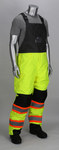 imagen de PIP PIP® Clase E Ripstop Aislado Dos Tonos Overoles con pechera Insulated Bib Overall 318-1780-LY/L - tamaño Grande - Amarillo de alta vis. - 34160