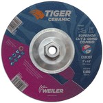 imagen de Weiler Tiger Ceramic Disco de corte y esmerilado 58324 - 9 pulg. - Cerámico - 30 - T