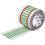 imagen de Brady Permasleeve 2HX-187-2-GR-S Funda de impresora troquelada - 1.969 pulg. x 0.331 pulg. - Verde - B-7642